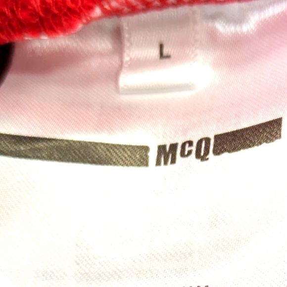 Regular Fit Metal Logo Red Sweatpants...Size Large - Picture 9 of 9